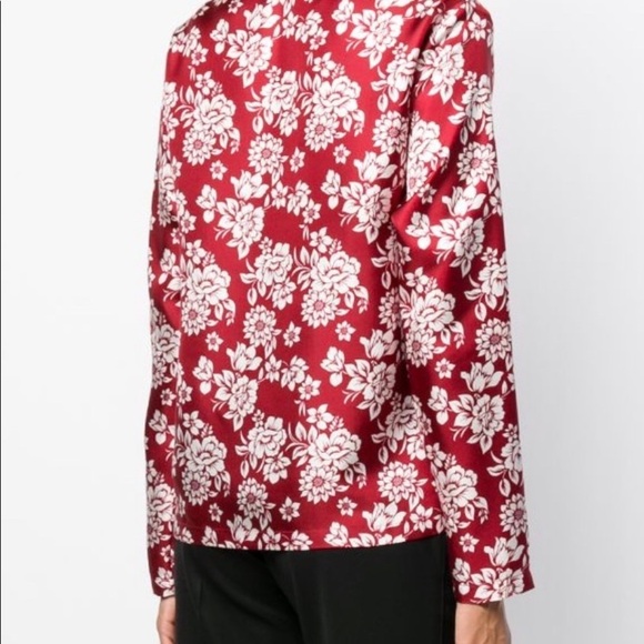 The GiGi Silk Blouse Italian Designer Size Small - Picture 4 of 10